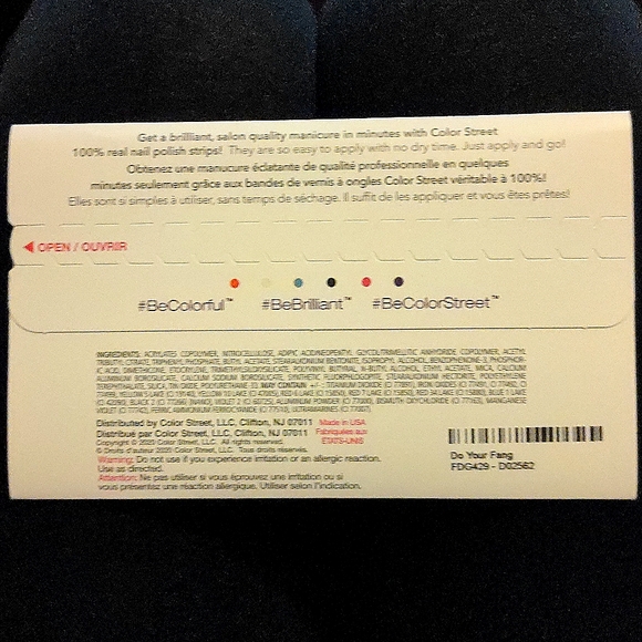 Last chance! Color Street Do Your Fang BRAND NEW Halloween Limited Edition Nails - Picture 9 of 10